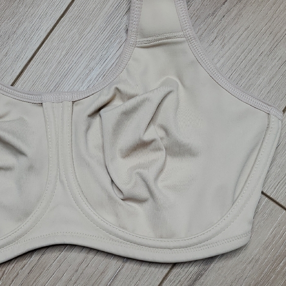Wacoal Sport Simone Underwire Bra 855170 Natural Nude Womens Size 34DD - Picture 2 of 8
